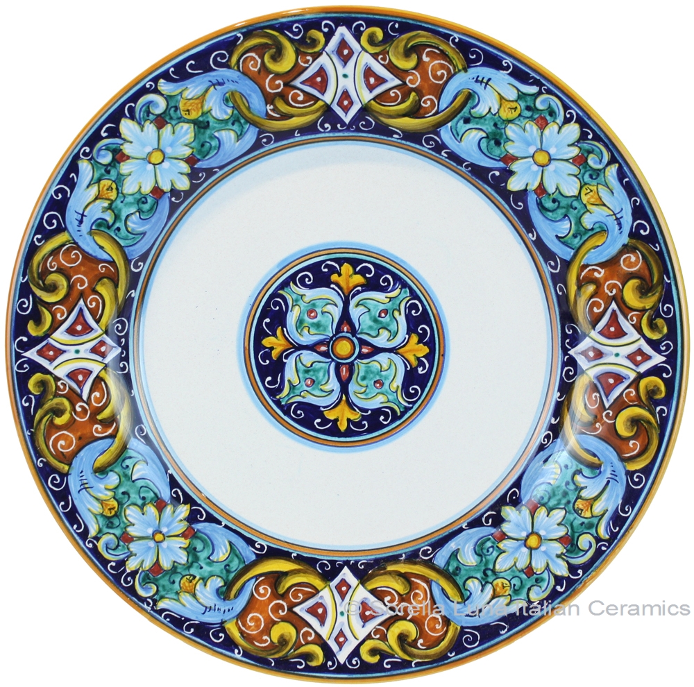 Italian Ceramic Dinner Plate