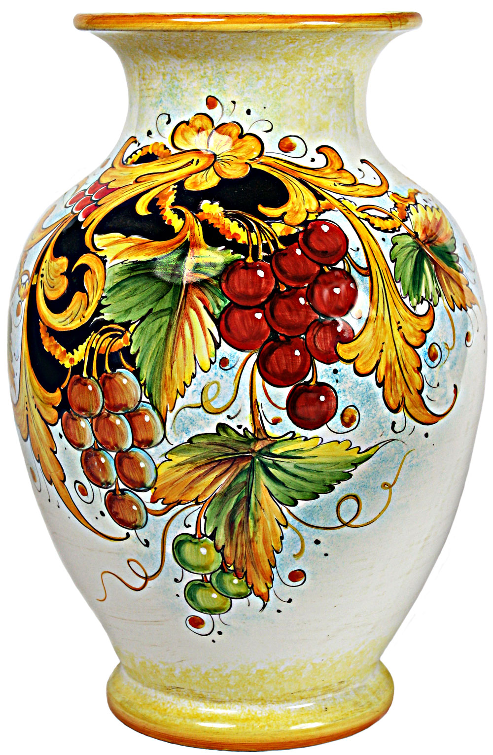 Deruta Italian Ceramic Vase