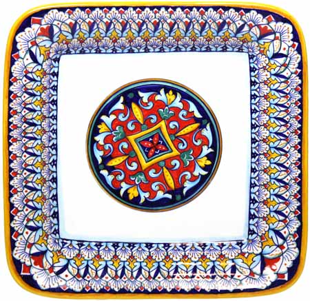 Deruta Italian Ceramic Rectangular Platter