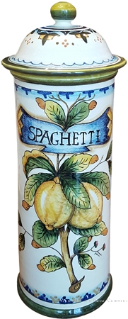 Ceramic Spaghetti Jar - Lemons