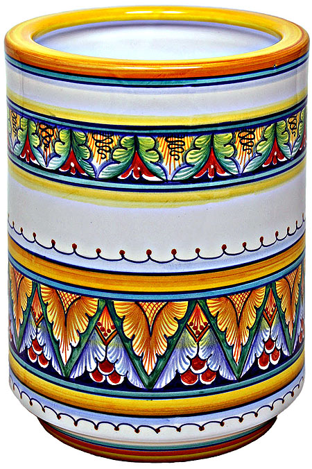 Deruta Italian Ceramic Vase - Ramina