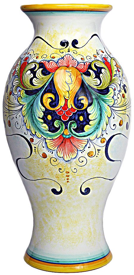 Deruta Italian Ceramic Vase - D197