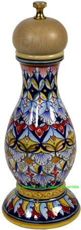 Deruta Italian Ceramic Pepper Grinder 