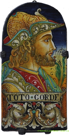 Tile Portrait Male - Toto Corde (With All of My Heart)