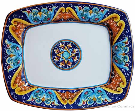 Italian Curved Rectangular Platter - Ricco Vario