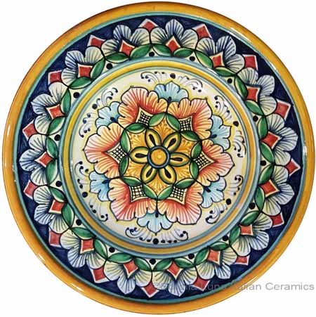 Hanging/Dipping Plate - Snowflake Flower - 15cm