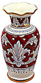 Deruta Italian Ceramic Vase - Rubino