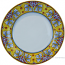 Deruta Italian Dinner Plate - FDL Yellow/Soft Blue
