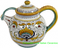 Deruta Italian Ceramic Teapot 