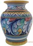 Deruta Italian Ceramic Vase Acanthus Ricco Vario 
