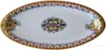 Italian Ceramic Oval Platter - Vario and Gold