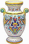 Deruta Italian Ceramic Vase - D193
